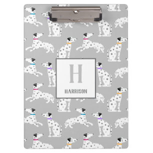 Dalmatian Dog Polka Dot Animal Watercolor Kids Clipboard