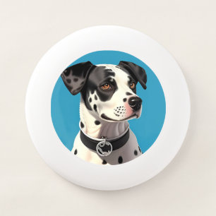 Dalmatian Dog Portrait Wham-O Frisbee