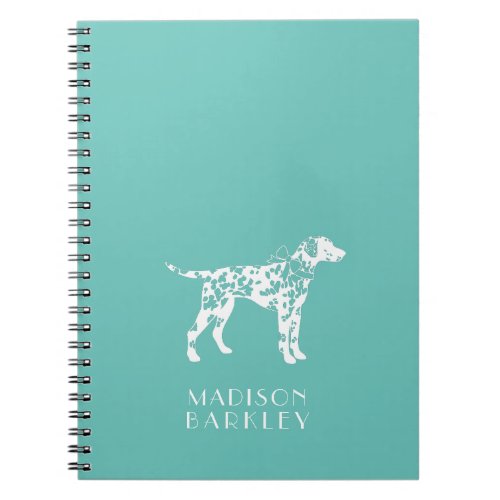 Dalmatian Dog Puppy Notebook