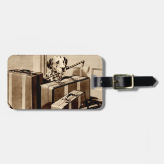 Dalmatian Dog Puppy Suitcase Revelation Luggage Luggage Tag