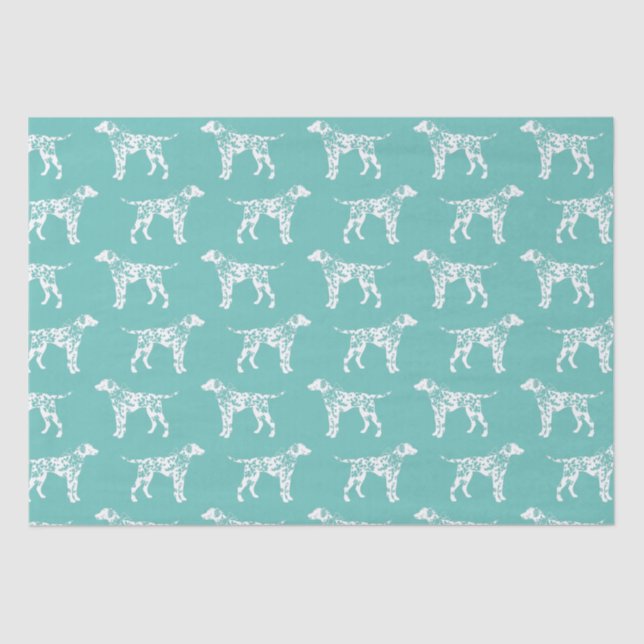 Dalmatian Dog Puppy Tissue Paper (Front)