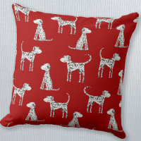 Dalmatian Dog Red