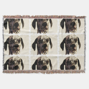 Dalmatian Dog Throw Blanket