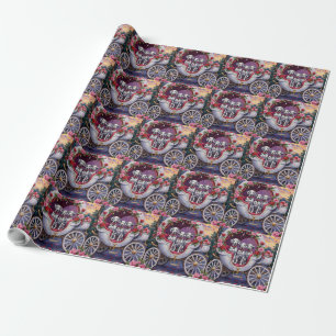 Dalmatian Dog Valentine's Day Wrapping Paper