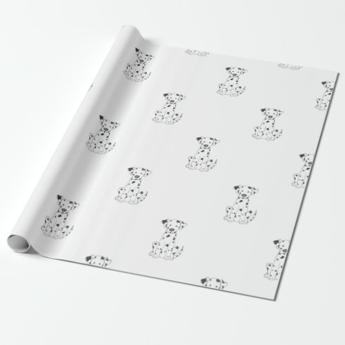 Dalmatian Dog Wrapping Paper Gifts