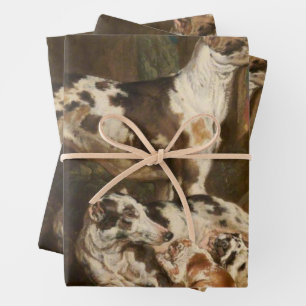 Dalmatian Dogs (by James Ward) Wrapping Paper Sheets