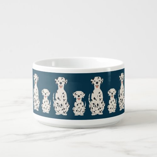 Dalmatian dogs design bowl