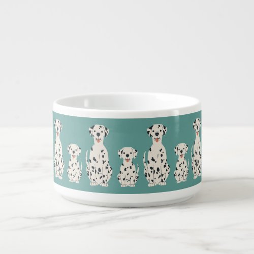 Dalmatian dogs design bowl