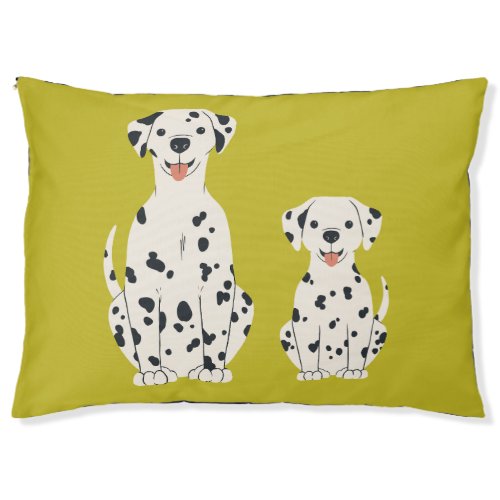 Dalmatian dogs design pet bed