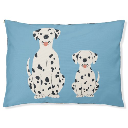 Dalmatian dogs design pet bed