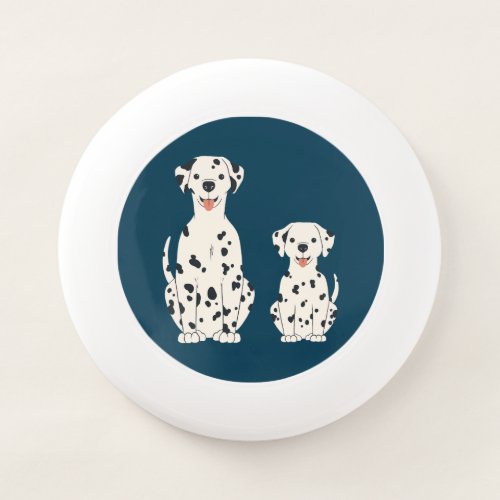 Dalmatian dogs design Wham_O frisbee