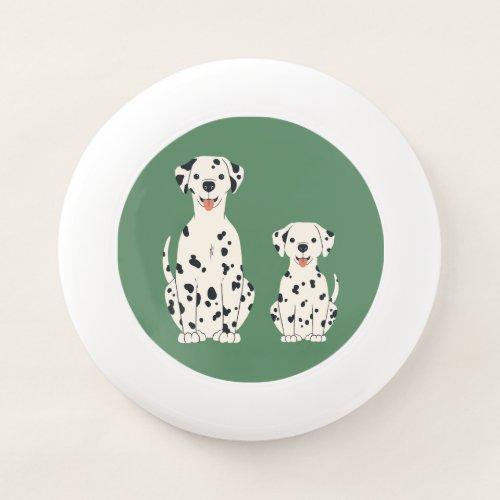 Dalmatian dogs design Wham_O frisbee
