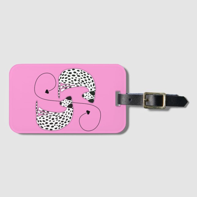 Dalmatian dogs Luggage Tag  (Front Horizontal)