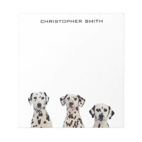 Dalmatian Dogs Notepad