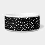 Dalmatian Dots, Dalmatian Spots, Black and White Bowl<br><div class="desc">Cute,  fun and adorable dalmatian spots pattern in black and white color. Modern and trendy gift,  perfect for dalmatian lover in your life.</div>