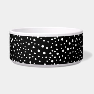 Dalmatian Dots, Dalmatian Spots, Black and White Bowl