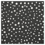 Dalmatian Dots, Dalmatian Spots, Black and White ( Fabric