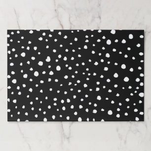 Dalmatian Dots, Dalmatian Spots, Black and White Paper Pad
