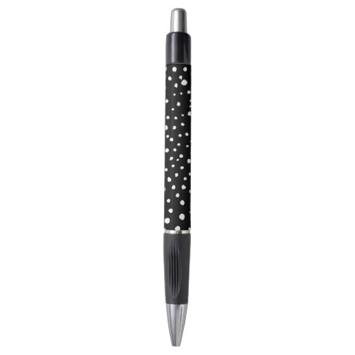 Dalmatian Dots Dalmatian Spots Black and White Pen