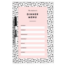 Dalmatian Dots | Dinner Menu
