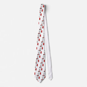 Dalmatian Fire Dog Neck Tie