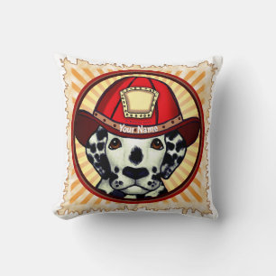 Dalmatian Firefighter pillow