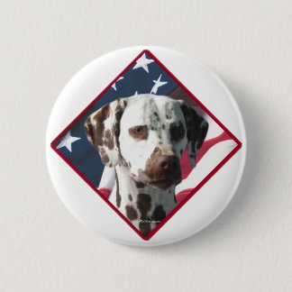 Dalmatian Flag 2 Pinback Button
