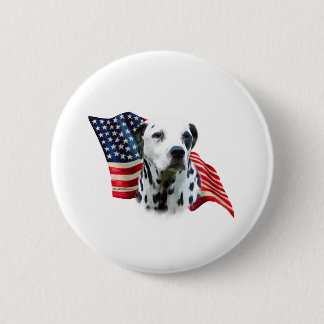 Dalmatian Flag Pinback Button