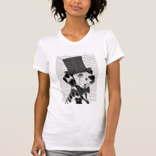 Dalmatian, Formal Hound and Hat T-Shirt