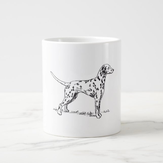 Dalmatian Giant Coffee Mug (Front)