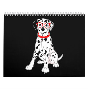 Dalmatian Gift   Dalmatian Wearing Glasses Calendar