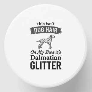 Dalmatian Glitter Funny Dog Hair Quote Design_1 Mini Candle Favors