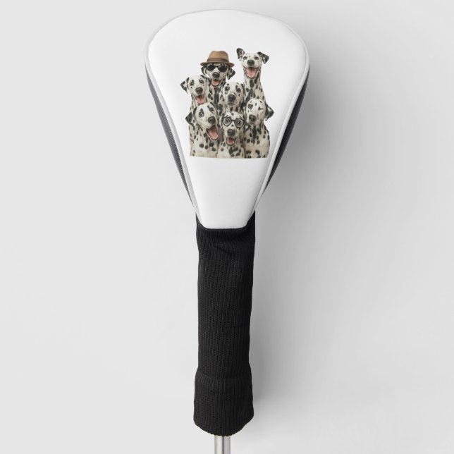 Dalmatian Golf Head Cover (Front)