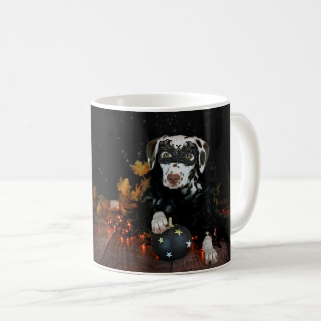 Dalmatian Halloween Coffee Mug (Front Right)