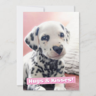 Dalmatian Heart Nose Invitation