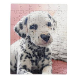 Dalmatian Heart Nose Jigsaw Puzzle