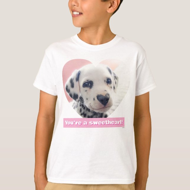 Dalmatian Heart Nose T-Shirt (Front)