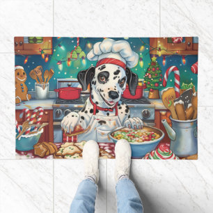 Dalmatian Holiday Baking: Festive Christmas Doormat