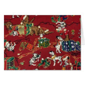 Dalmatian Holiday Print (Front Horizontal)