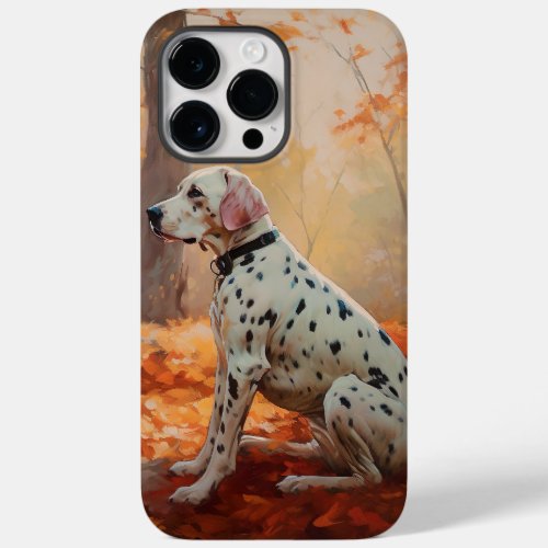 Dalmatian  in Autumn Leaves Fall Inspire  Case_Mate iPhone 14 Pro Max Case