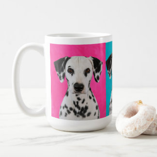Dalmatian in color coffee mug