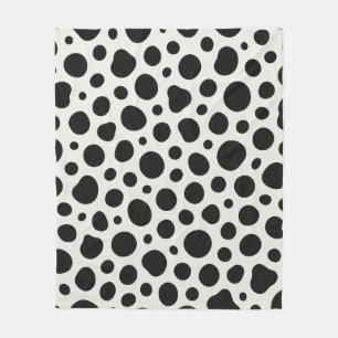 Dalmatian Inspired Design Fleece Blanket