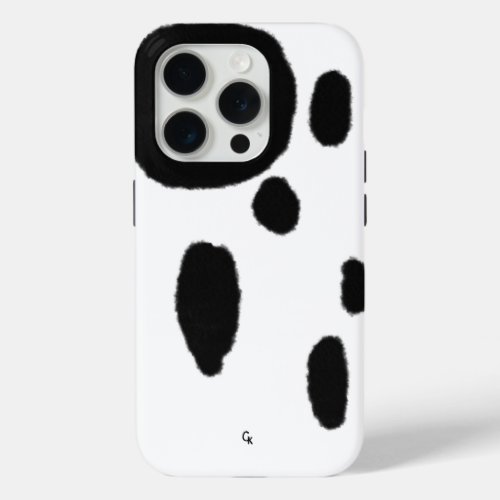 Dalmatian iPhone 15 Pro case