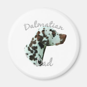 Dalmatian (liver) Dad 2 Magnet