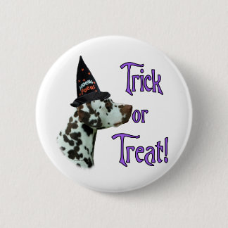 Dalmatian (liver) Trick Pinback Button