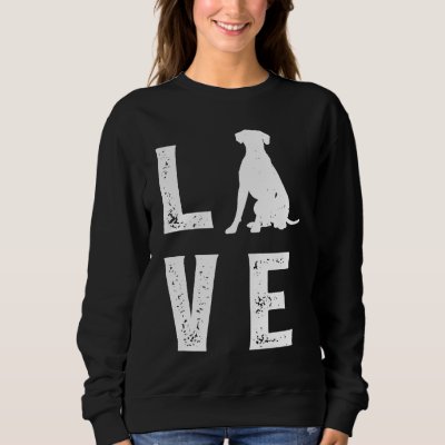 Dalmatian Love  1 Sweatshirt