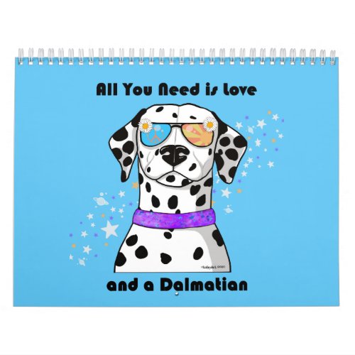 Dalmatian Love Calendar