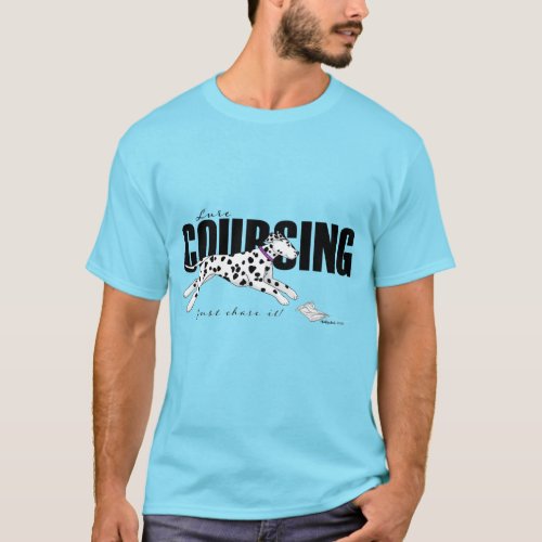 Dalmatian Lure Coursing T_Shirt