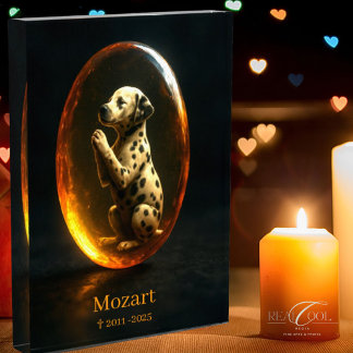 Dalmatian Memorial Photo Block