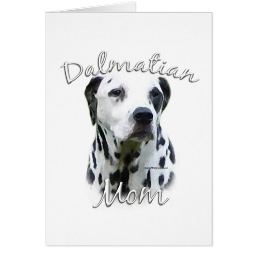 Dalmatian Mom 2 Cards (Front)